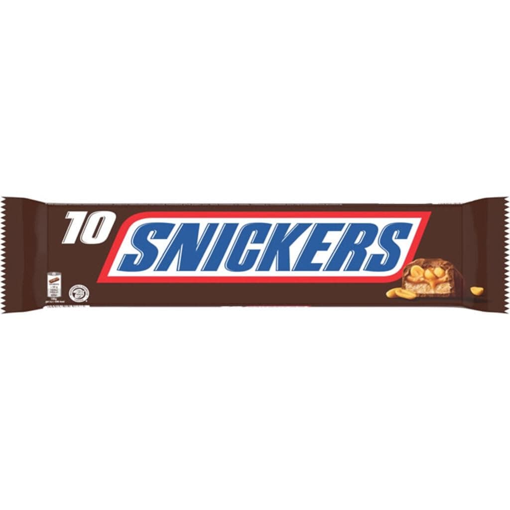 SNICKERS - Barre Chocolat au Lait, Cacahuètes & Caramel -…