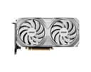 MSI GeForce RTX 4070 Super 12G Ventus 2X White OC Carte Graphique pour Le Jeu - 12 Go GDDR6X (21Gbps / 192 Bits), PCIe 4.0-2 x Ventilateurs TORX 4.0 - HDMI 2.1a, DisplayPort 1.4a - 2