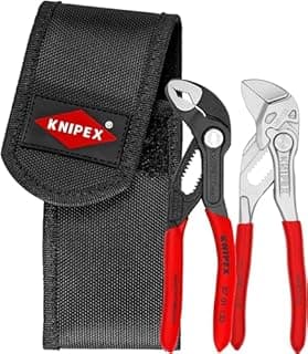 KNIPEX Mini Pliers Set in Belt Tool Pouch 1 x 87 01 125, 1 x 86 03 125 160 mm, 00 20 72 V04 - 1