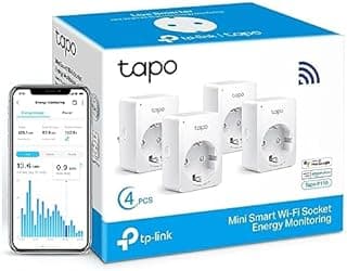 Tapo WiFi Connected Socket, Consumption Tracking, 16A Typ…