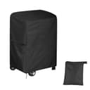 Newbob Bache de Protection pour Barbecue, 80x66x110cm Universelle Housse Barbecue Exterieur Housse Plancha, 420D Oxford Imperméable Coupe-Vent Anti-UV Couverture de Grill - 1