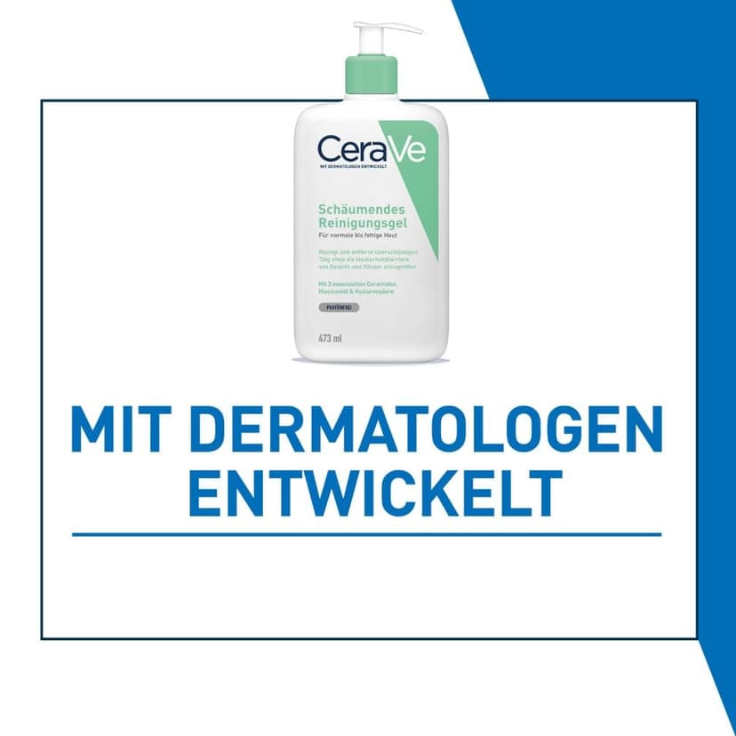 CeraVe Foaming Cleanser for Normal to Oily Skin with Niacinamide & 3 Essential Ceramides, Developed with Dermatologists, Gently Cleanses & Removes Excess Oil, Fragrance-Free - 4