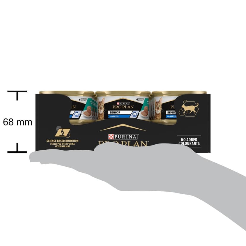 Nestle ProPlan Adult 7 + Tuna Foam / Meal Box for Senior Cats 85 g - Pack of 24 - 3