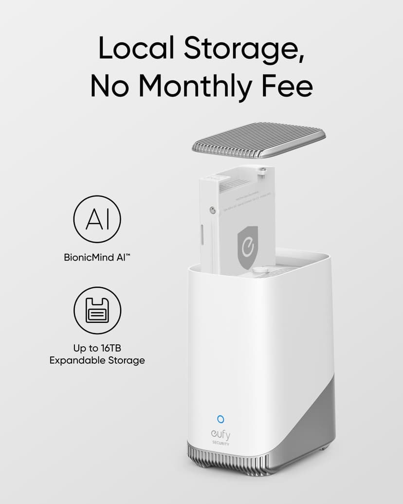 eufy Security Camera eufyCam S3 Pro 3-Cam Kit, 4K Solar Camera Outdoor Wireless,Colour Night Vision,Forever Power 2.0, Face Recognition AI, Expandable Local Storage, No Monthly Fee,Work With Alexa - 8