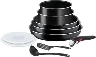 Tefal Ingenio L1599902 10-Piece Cookware Set, Frying Pans…