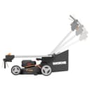WORX Nitro 40V (2x20V) Lawn Mower | PowerShare | WG749E | Includes 2 4Ah Batteries and Dual Charger | 46 cm with traction | Mulching | 7 Height Positions - 3
