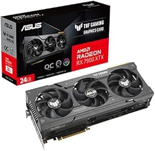 ASUS TUF Gaming AMD Radeon RX 7900 XT OC Edition Gaming Grafikkarte (PCIe 4.0, 20GB GDDR6 Speicher, 1x HDMI 2.1, 3X DisplayPort 2.1, GPU Tweak III, TUF-RX7900XT-O20G-GAMING)  ASUS TUF Gaming AMD Radeon RX 7900 XT OC Edition Gaming Grafikkarte (PCIe 4.0, 20GB GDDR6 Speicher, 1x HDMI 2.1, 3X DisplayPort 2.1, GPU Tweak III, TUF-RX7900XT-O20G-GAMING) - 1
