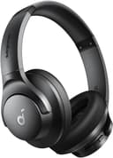 soundcore by Anker Q20i Hybrid Active Noise Cancelling Foldable Headphones, Wireless Over-Ear Bluetooth, 40H Long ANC Playtime, Hi-Res Audio, Big Bass, Customize via an App, Transparency Mode (Black) - 1