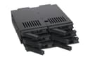 ICY DOCK ExpressCage MB326SP-1B Lot de 6 racks amovibles pour disque dur SATA/SAS 2,5" avec plateaux sans vis dans une baie 5,25" - 7