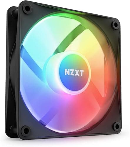 NZXT F120 RGB Core 120mm PWM Single Fan Black