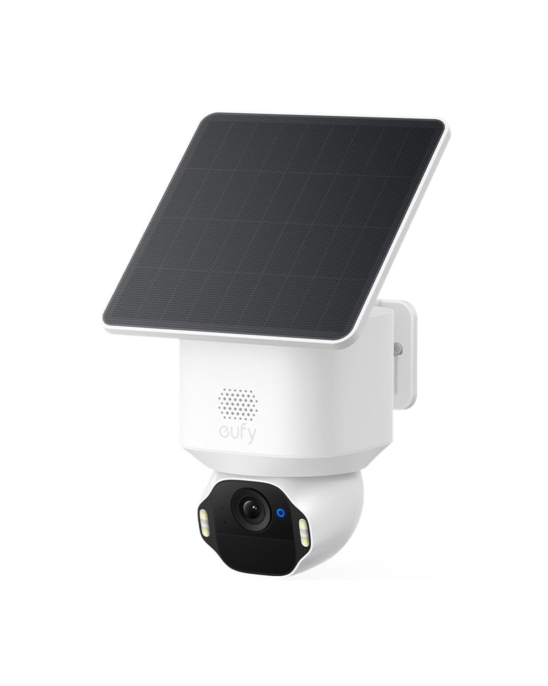 eufy Security SoloCam E42, caméra Solaire 4K sans Fil pour Dehors, Suivi IA, Stroboscope,Camera Surveillance WiFi, Reconnaissance faciale,Stockage Local Jusqu’à 14 TB