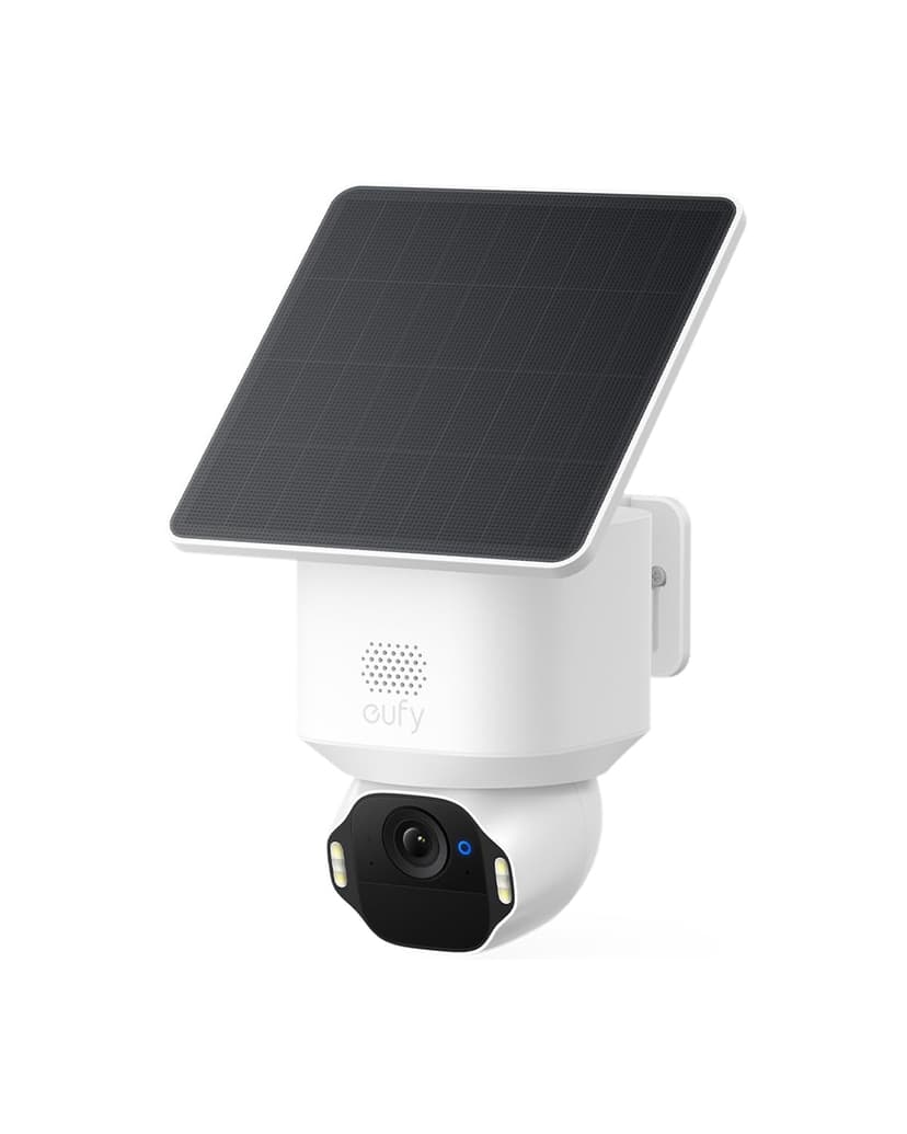 eufy Security SoloCam E42, caméra Solaire 4K sans Fil pour Dehors, Suivi IA, Stroboscope,Camera Surveillance WiFi, Reconnaissance faciale,Stockage Local Jusqu’à 14 TB - 1