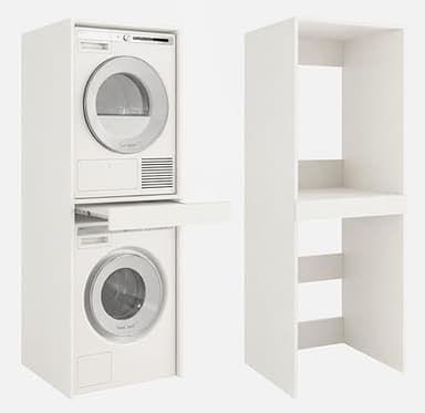 PLATAN ROOM Armoire pour machine à laver et sèche-linge a…
