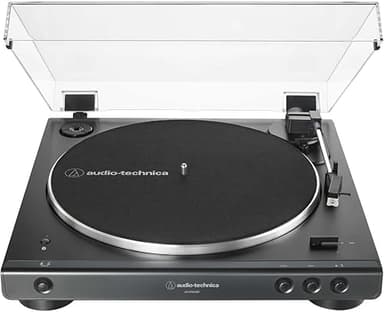 Audio-Technica LP60XBTBK Full Automatic Wireless Belt-Dri…