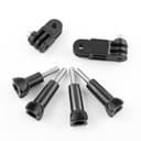 Ensemble de 2 bras d'extension réglables pour bras panoramiques, support de joints fixes pour caméra avec vis courte et longue pour GoPro Hero 10, 9, 8, 7, 6, 5 et autres caméras d'action - 6