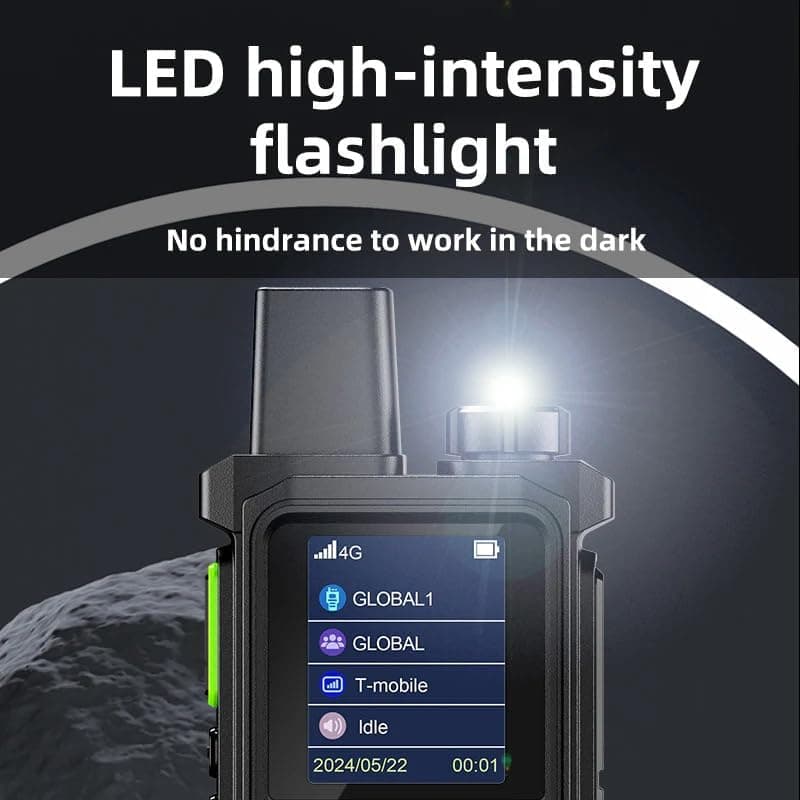 Radtel P6 PoC Radio (Push-to-Talk Over Cellular), Unlimited Range Nationwide Handheld Walkie Talkies, Rechargeable Two-Way Radios Long Distance GXIN Ham Radio (2 Pack with 2 SIM) - 5