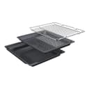 Bosch - 6 Series 6 Multifunction Pyrolytic Oven, 60 cm wide, Air Fry, Home Connect, White, HBG578EW7 - 2