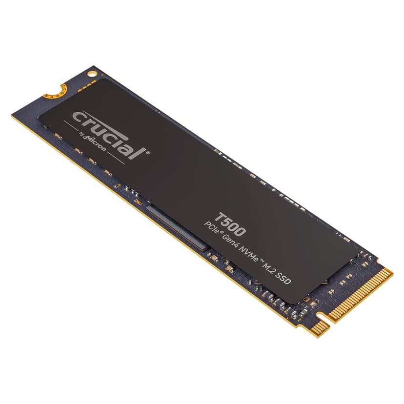 Crucial T500 2TB SSD PCIe Gen4 NVMe M.2, Up to 7400MB/s, TLC NAND, Laptop and Desktop Compatible, Microsoft DirectStorage, Solid State Drive - CT2000T500SSD8 - 1