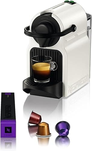 Nespresso Krups Machine à Café Inissia Blanche, 19 Bars +…