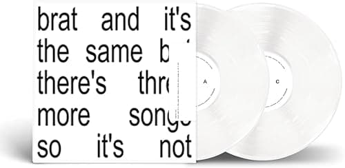 Brat and it's the same but there's three more songs so it's not (Limited White 2LP Vinyl) [VINYL]