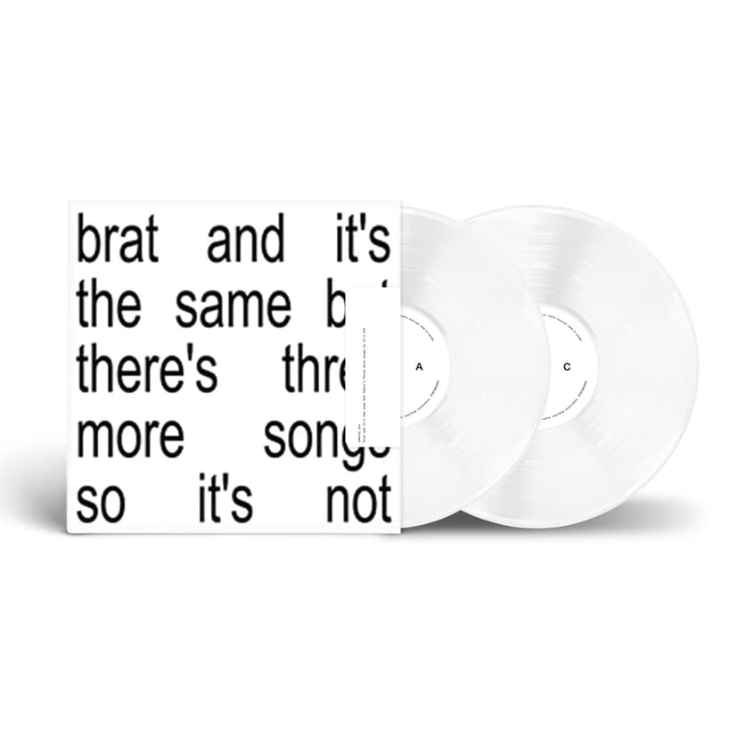 Brat and it's the same but there's three more songs so it's not (Limited White 2LP Vinyl) [VINYL] - 1