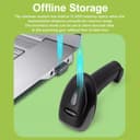Yanzeo L6811 Barcode Scanner 1D Wireless & USB Barcode Reader for Windows, Android, iOS & PC - 8