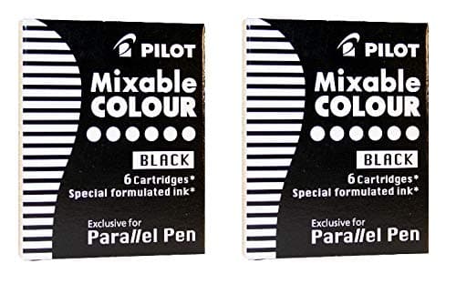 PILOT Ink Cartridge Parallel Pen Black Set of 2 - 1