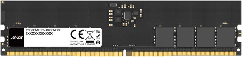 Barrette+m%C3%A9moire+32GB+DIMM+DDR5+Lexar+5600MHz+%28Black%29 - 1