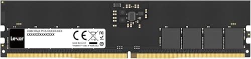 Barrette+m%C3%A9moire+32GB+DIMM+DDR5+Lexar+5600MHz+%28Black%29