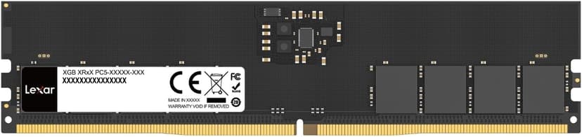 Barrette+m%C3%A9moire+32GB+DIMM+DDR5+Lexar+5600MHz+%28Black%29 - 1