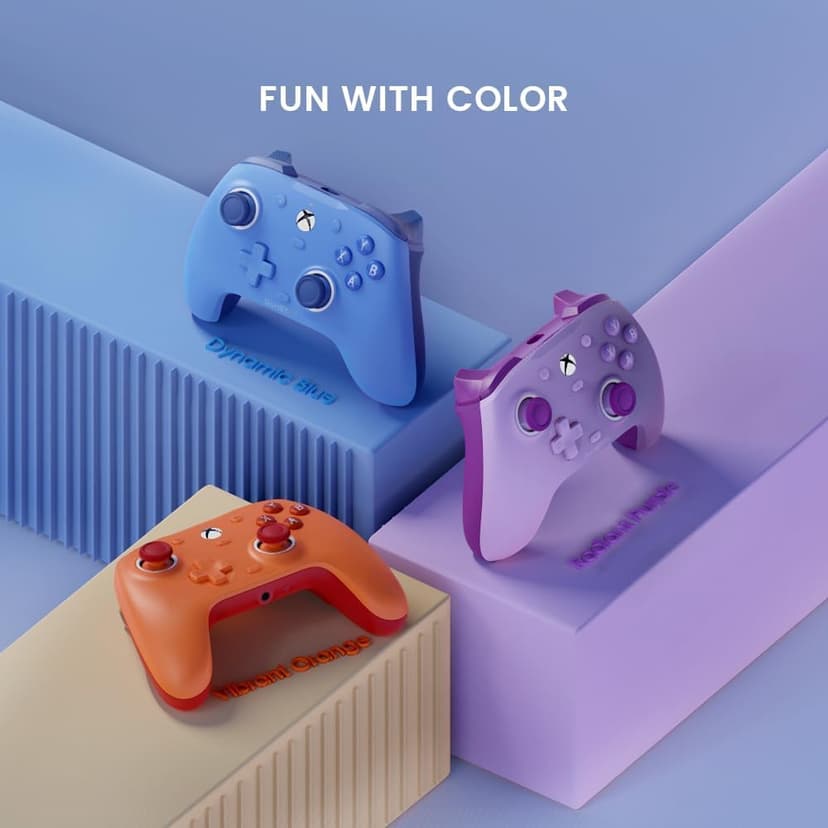 GameSir G7 SE Wired Controller for Xbox Series X|S, Xbox One & Windows 10/11, Plug and Play Gaming Gamepad with Hall Effect Joysticks/Hall Trigger, 3.5mm Audio Jack - Purple - 9