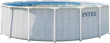 Intex Ensemble Piscine 26746ND 4,88 m x 1,22 m Chevron Pr…