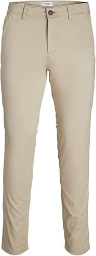 Jack & Jones JPSTMARCO JJBOWIE Noos Pantalons, Beige, 31W…
