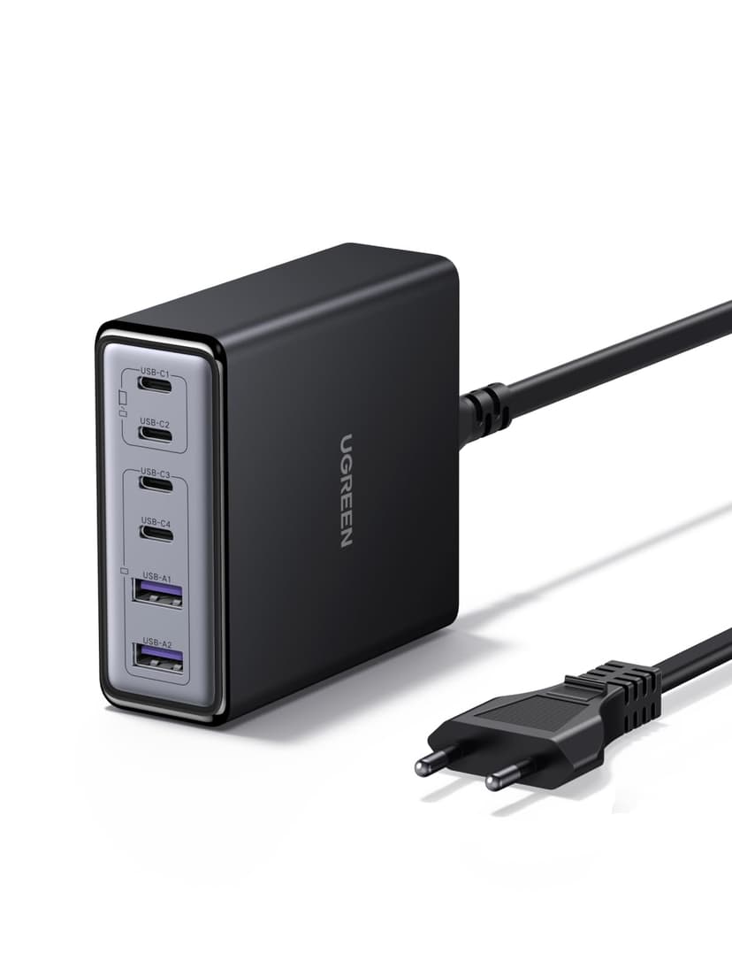 UGREEN 100W USB C Charger 6 Port Charging Pad 65W GaN Pow… - 1