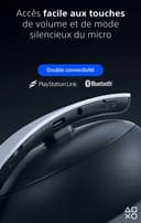 Playstation Sony, Casque-Micro sans Fil Pulse Elite 5, Compatible PC et Mac, Audio sans Perte Link, Micro Rétractable, Réduction de Bruit IA, 30h d’Autonomie, Couleur : Blanche - 5