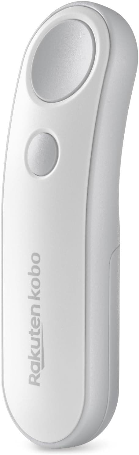 Kobo Télécommande | Tourne-Page | Compatible avec Les liseuses Kobo | Lecture Mains Libres | Ergonomique | Connexion Bluetooth (Blanc) - 1