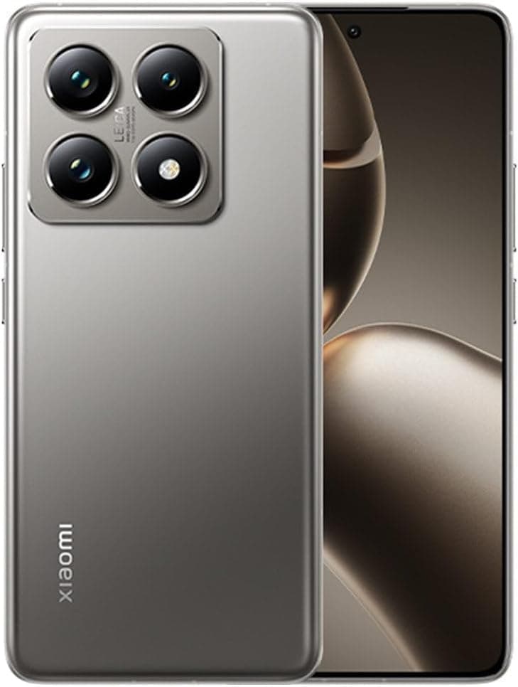 Xiaomi 14T Pro Téléphone Portable Smartphone 12 Go+256 Go MediaTek Dimensity 9300+ 5000 mAh Batterie 120 W Hyper Charge, Titanium