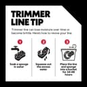 Oregon Yellow Square 4mm Strimmer Line, Trimmer Line Tackles Long Grass, Weeds, Edges & Thick Vegetation, Professional Heavy Duty Nylon Strimmer Wire, Fits Most Standard Models, 4.0mm x 95m (69-478-Y) - 6