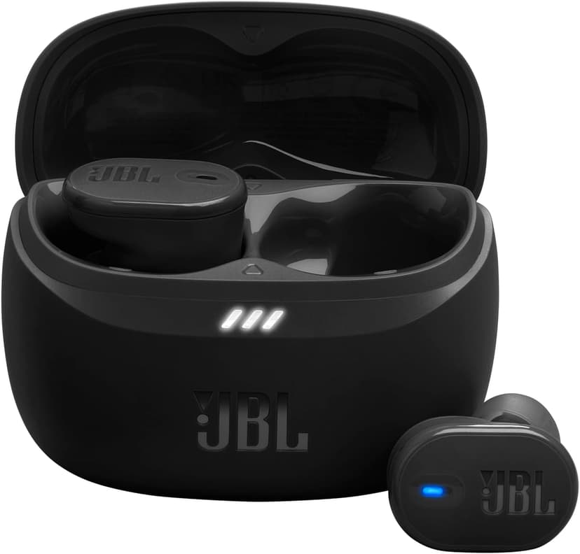 JBL Tune Buds 2, Écouteurs sans Fil Bluetooth, 48 h d'autonomie, résistance à l'eau et à la poussière IP54, résistance à l'eau et à la poussière IP54, Connexion multipoint, Noir - 1