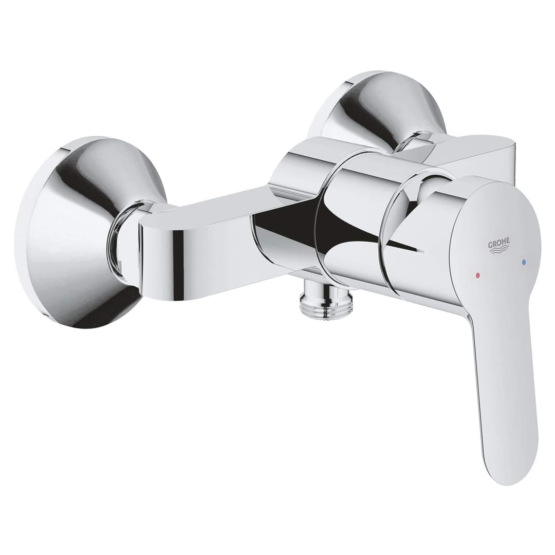 GROHE BauEdge Single Lever Shower Mixer Valve ONLY, Chrom…