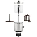 H.Koenig Distributeur à Chocolat Chaud Acier inoxydable SHK800, 1200W, Cuve amovible de 3L, Thermotast réglabable, Maintien au chaud, Système anti-goutte, Compatible Lave-vaisselle - 4