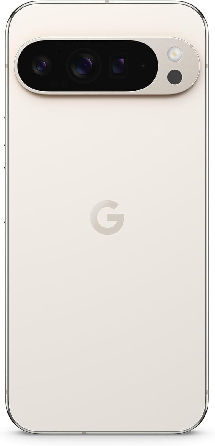 Google Pixel 9 Pro XL - Unlocked Android Smartphone with Gemini, Triple Rear Camera System, 24-Hour Battery, and 6.8" Super Actua Display - Hazel, 128GB (Renewed)