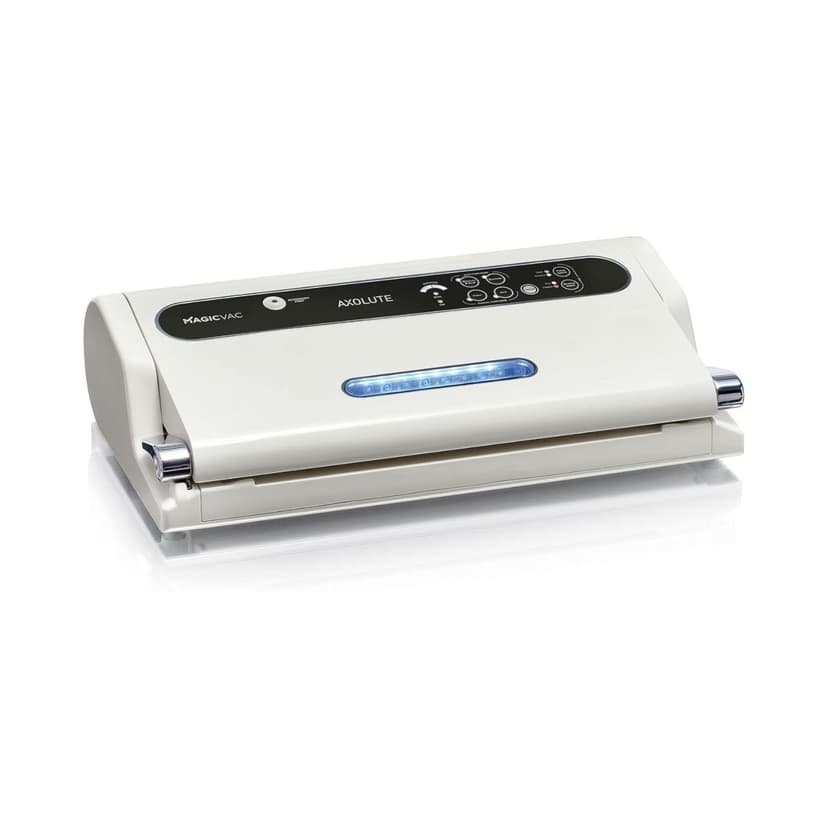 Magic Vac Axolute Professional Multifunction Vacuum Packaging Machine for Vacuum Bags, with Powerful Motor and Vacuum Packaging Kit, Patented System Made in Italy, White - 1