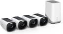 eufy security S330 eufyCam 3, outdoor security camera, 4K wireless surveillance camera solar 4+1 with face recognition K.I, colored night vision, expandable memory 16TB, toll free use - 1