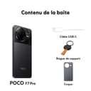 XIAOMI Smartphone POCO F7 Pro, 12+256, Noir, Batterie 6000mAh, HyperCharge 90W, HyperAI (Chargeur Non Inclus) - 4