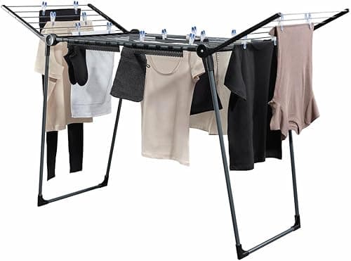 Leifheit Séchoir à linge Pegasus 180 Solid Black, séchoir…