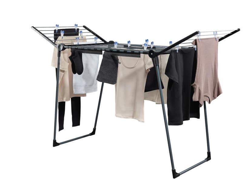 Leifheit Séchoir à linge Pegasus 180 Solid Black, séchoir… - 1
