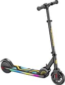 FanttikRide C9 Pro Trottinette Electrique Enfants 6-12 Ans, Lumières Arc-en-Ciel, Vitesses 8/13/16 km/h, Écran LED, Pliable, Hauteur Réglable, Autonomie 8 km, Seulement 6,4 kg, Noir - 1