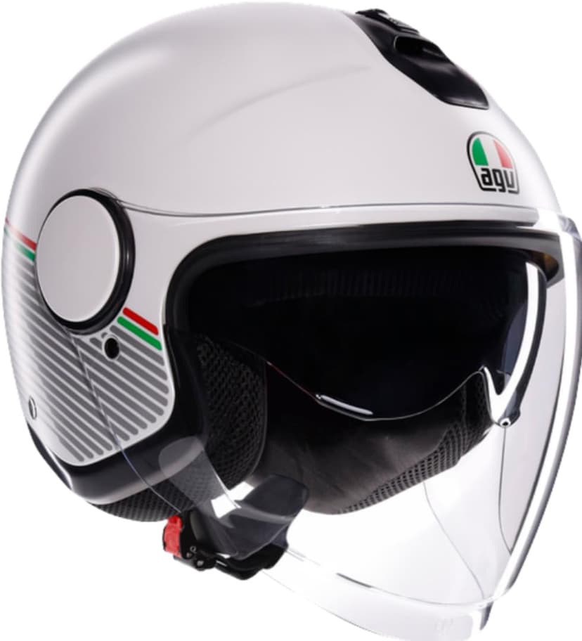 AGV ETERES E2206 CAPOLIVERI MATT WHITE/ITALY M - 1