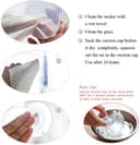 YIQI Window Mounted Cat Hammock for Cat Perch, Hanging Pet Bed with Suction Cup Comfortable, Durable, Solid, Storage Space (55x32cm) - 7